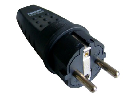vidlice 16A 250V IP44 DUAL SHUKO-FRENCH TICS-012G