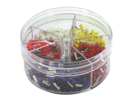 dutinka izolovaná 0,5-2,5mm2 sada 400ks L839A HADEX