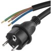 kabel FLEXO 3x1,5/3m černá guma S03230