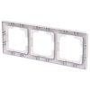 rámeček 3-násobný 3901T-A00030 500 bílý ZONI