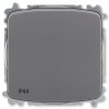spínač č. 7 3559A-A07940 S2 kouřová šedá IP44 TANGO