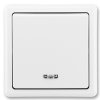 spínač č. 3553-27289 B1 bílý orientační CLASSIC