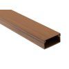 lišta EILM 25x20 2m tm. dřevo MALPRO