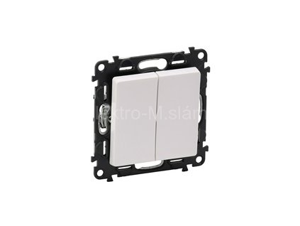 LIFE 752108 vypínač číslo 5B (6+6) bílá LIFE Valena Legrand