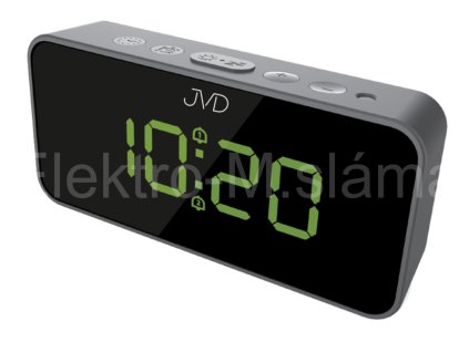 Budík JVD sítě SB3212.1 tma. šedá-zelené světlo