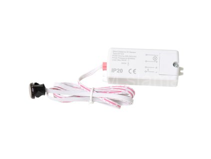 Senzor PIR 500W 6CM pohyb ruky EST122-BI
