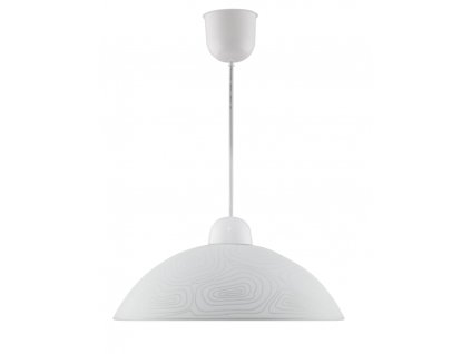 Lustr 1R LUKRECJA pr.30cm bílá 9560520 NIPEKO