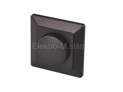 EMOS Stmívač č.6 pro led žárovky ANTRACIT A6003.1 černá
