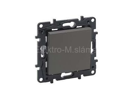 LEGRAND 863407 vypínač číslo 7 ocel STEP NILOE křížový