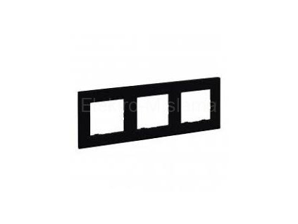 LEGRAND 863593 3 rámeček černá NILOE Step