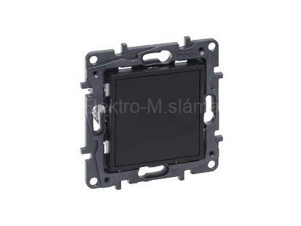LEGRAND 863500 záslepka černá STEP NILOE