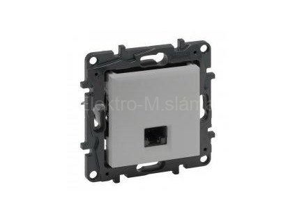 LEGRAND 863359 zásuvka RJ45 Cat 5e hliník STEP NILOE