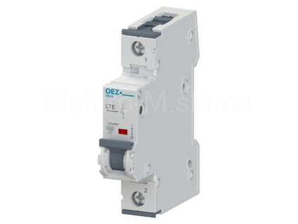 LTE-2C-3 jistič 6kA In 2A,Ue AC 230/400V/DC 216V, ch.C, 3pól, 6 kA OEZ:41939