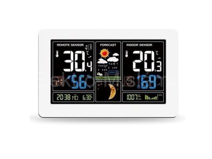 meteostanice TE81W+čidlo bílá