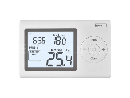 Pokojový termostat P5607 program