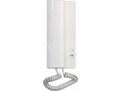 4FP 211 02.201 Domácí telefon ELEGANT bílý TESLA