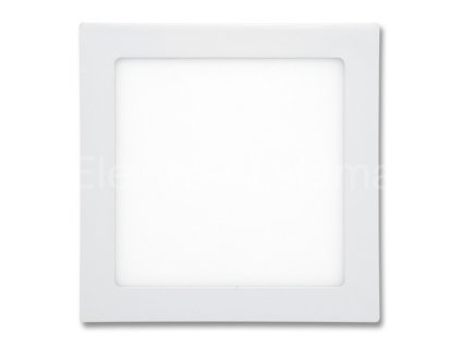 LED-WSQ-12W CCT bílá 17x17cm hranatá vestavná změna teploty světla