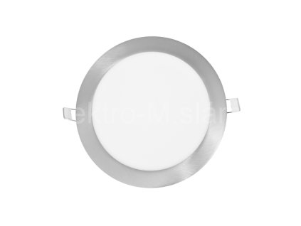 LED-WSL-12W 4100K CHR stříbrná kulatá 17cm