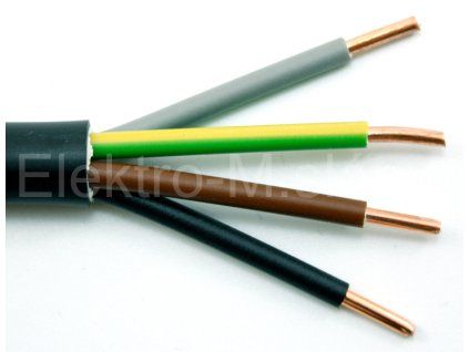 CYKY 4x6 Silový kabel pevný
