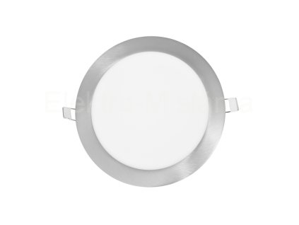 LED-WSL-25W 4100K CHR stříbrná kulatá 30cm