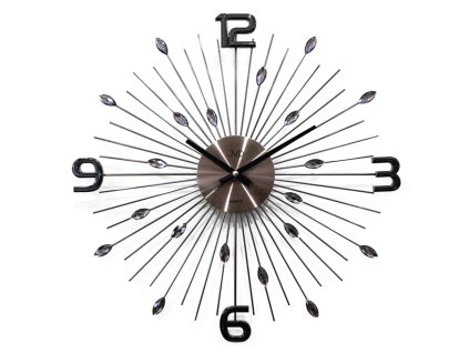 Hodiny antracit HT104.2 JVD