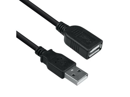 przedluzacz usb a 3 m czarny