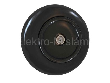 LF0005B televizní zásuvka černá LOFT retro DPM plastová