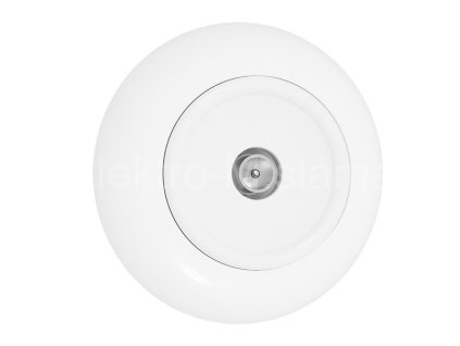 LF0005W televizní zásuvka bílá LOFT retro DPM plastová