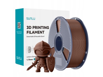 imgi 8 SUNLU PLA 2 0 1 75 mm 1 kg Chocolate Hneda cokoladova