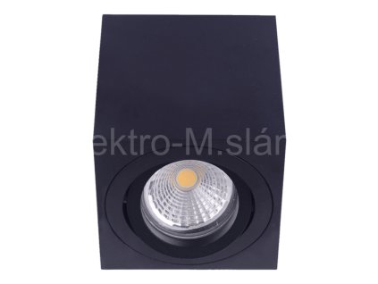 EMITHOR  ALUX 48609 černá GU10/50W