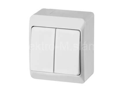 GALATEA IP44 Spínač sériový č.5 (bílá) 5332-02