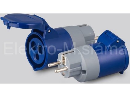 Redukce z 230V/3kolík 230V kempování L179