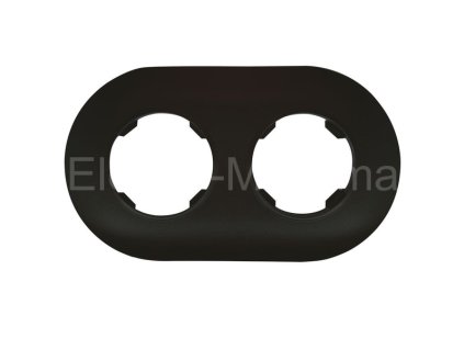 SEU5002B 2rám černá kulatá SOUL DPM