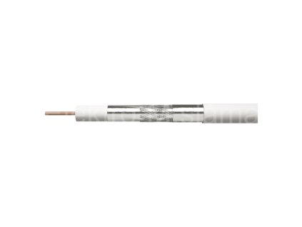 koaxiální kabel bílý CB50F S5131