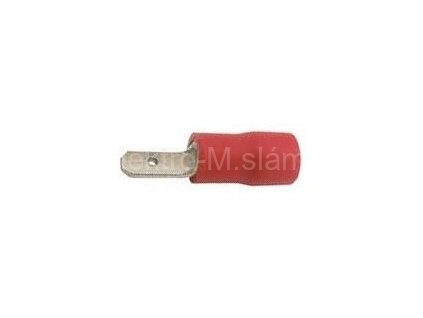 Faston konektor 2,8mm vodič 0,5-1,5mm červená