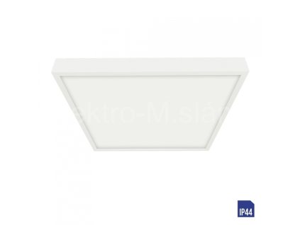 LENYS II 27017 18W 4000K bílá IP44 hranatá přisazená 2,5x19x19cm