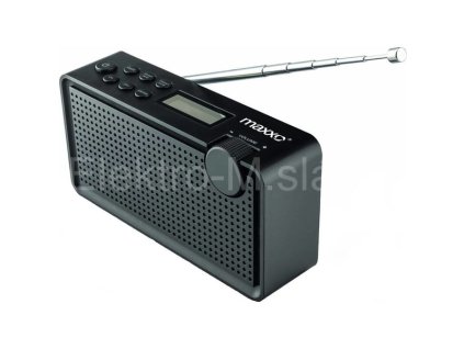 radio Maxxo PB01 DAB+FM LCDdisplej
