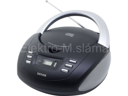 Rádio Denver TCU-211 černá FM/CD/USB