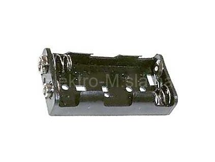 Držák baterie 2xR6/AA/ klips L020