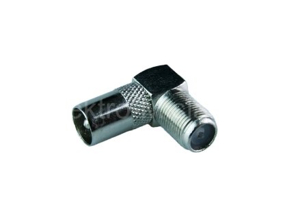 Úhlový přechod TV zástrčka F zásuvka BMJ15