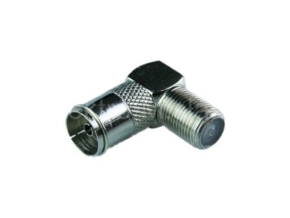 Úhlový přechod z TV zásuvky do F zásuvky BMJ16