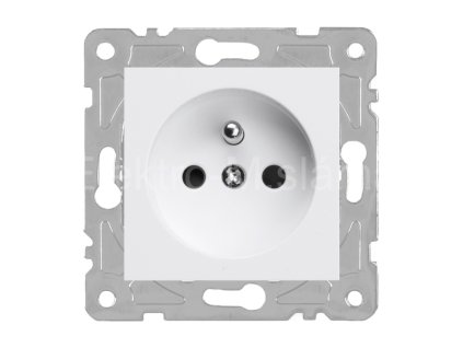 QAD1011W zásuvka bílá QUAD