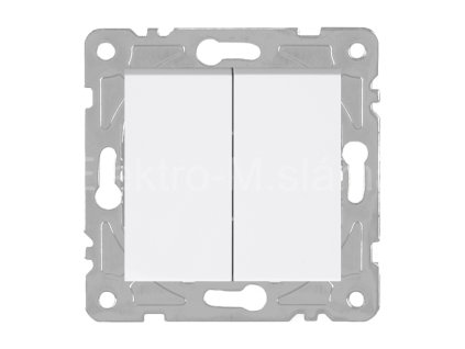 QAD1009W vypínač 5B bílá QUAD