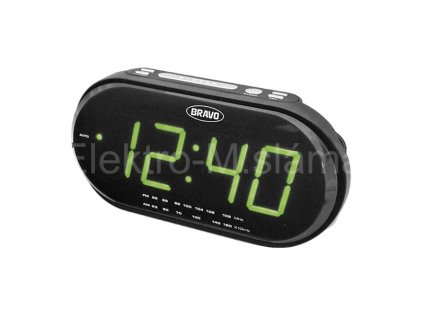 radiobudík B-6011 zelený display