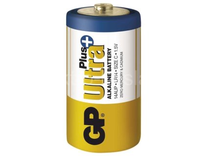 alkalická baterie GP Ultra plus C 1,5V LR14 B03312