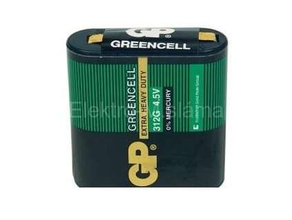 baterie zinkchlorid 4,5V 3R12 plochá GP B1261