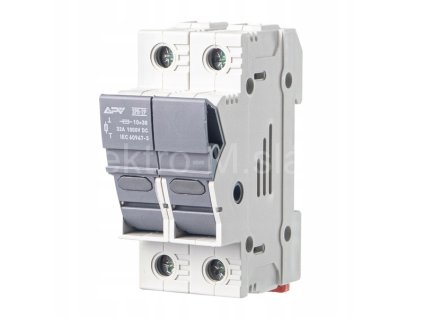 Pojistkový odpojovač APV-SPB-10x38-2P 1000V DC 32A