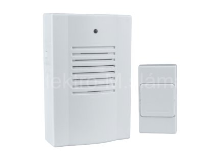 Bezdrátový zvonek W882W na baterie 1x DING-DONG