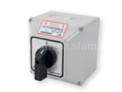 Vačkový spínač LKA25/53/OB2 25A přepínač sítí 