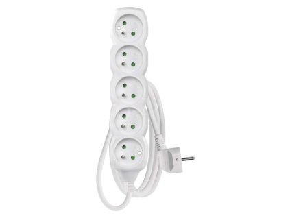 prodlužka 5 zásuvka 2m P0512 3x1mm
